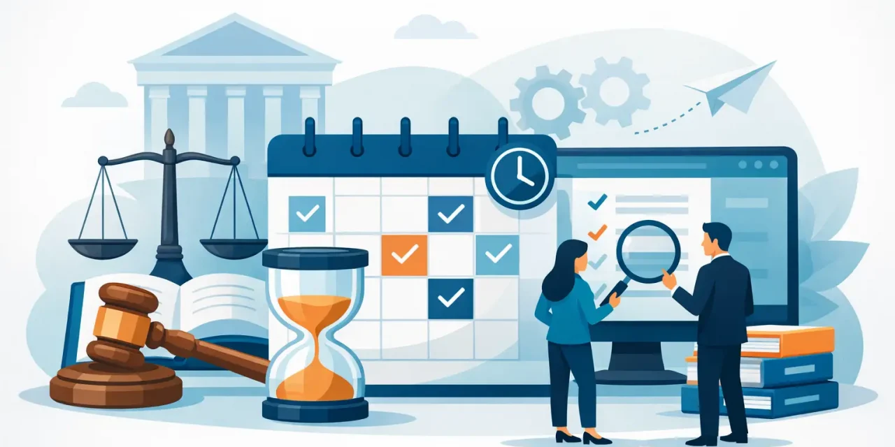 Como monitorar prazo judicial com mais controle