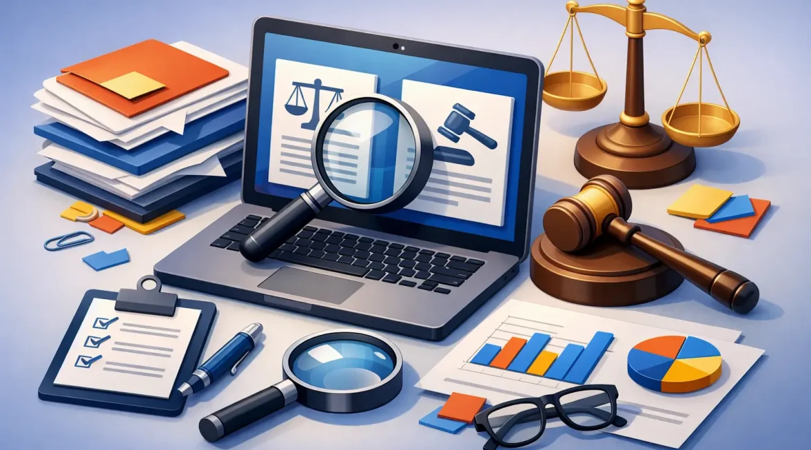 Como auditar recortes jurídicos com rigor