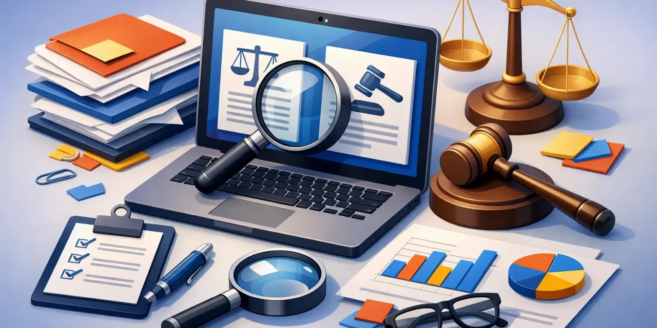 Como auditar recortes jurídicos com rigor