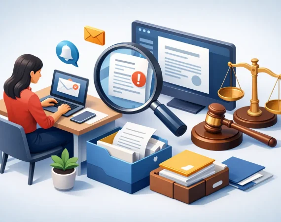 Como consultar intimação por processo